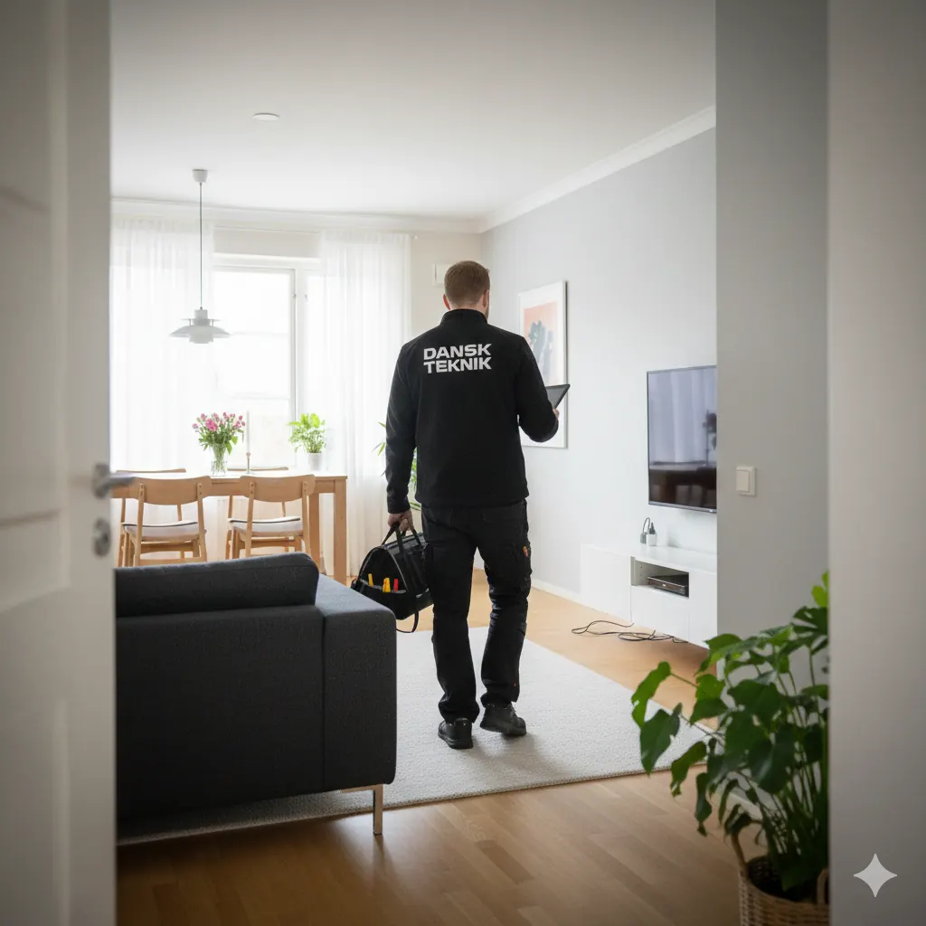 Hjælp til internet, TV, WiFi, netværk, AV & HiFi for private